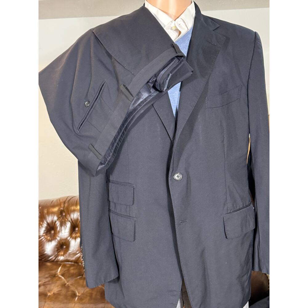 Tom Ford Navy Blue Notch Lapel 2 Piece Suit  IT 56/ US 46R Wool Men’s